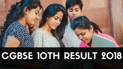 CGBSE 10th Result 2018 CGBSE 10th Result 2018