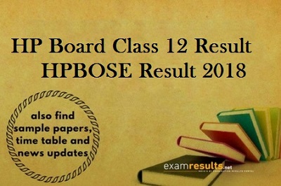 HP Class 12th results 2018 HP Class 12th results 2018