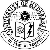 hyderabad University Logo