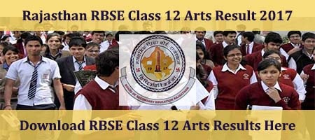 Rajasthan Class 12 Arts Results 2017 Rajasthan Class 12 Arts Results 2017