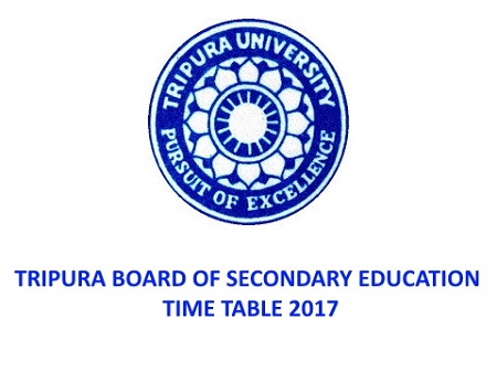 Tripura Class 10 Time Table Tripura Class 10 Time Table