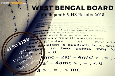 WB Result 2018 WB result 2018