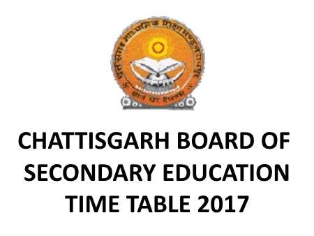 chhattisgarh Class 10 Time Table chhattisgarh Class 10 Time Table