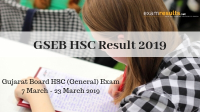 GSEB HSC Result 2019 GSEB HSC Result 2019